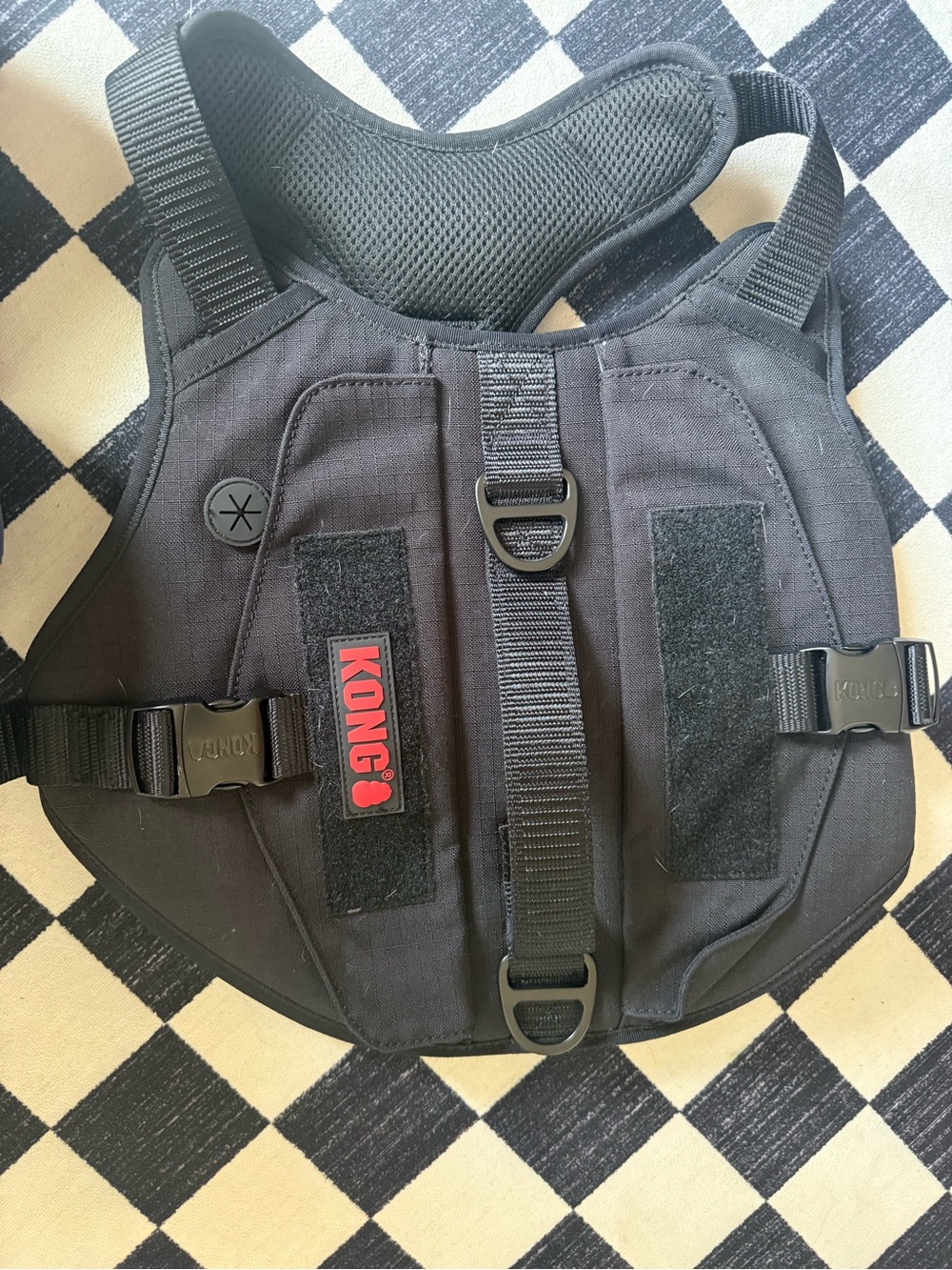Kong Black Tactical harness LARGE